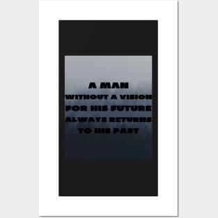 Man with a vision Posters and Art